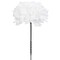 100-Pack: White Carnation Picks, 5" Stems, 3.5" Wide, Floral Home by Artificial Flowers